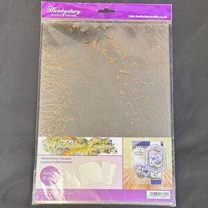 Watercolour Escapes Luxury Foiled Acetate
